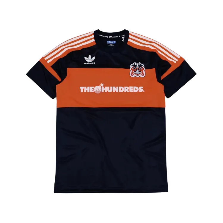 The Hundreds x adidas Camiseta Navy Orange