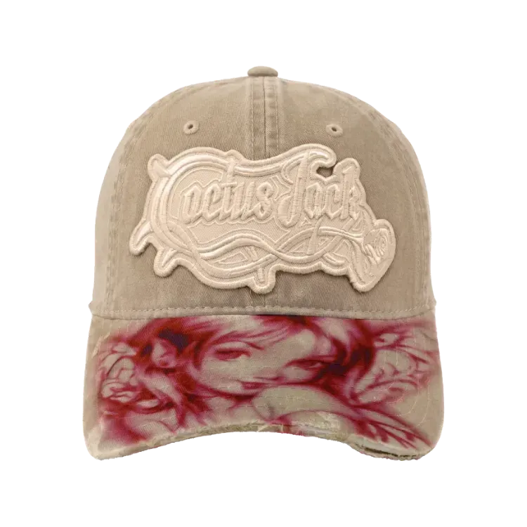 Boné Cactus Jack Airbrush Angel Tan