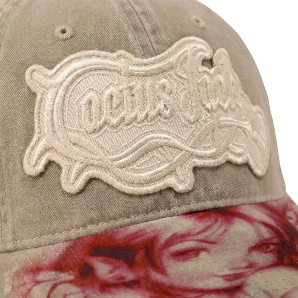 Boné Cactus Jack Airbrush Angel Tan - Droper