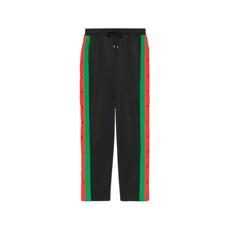 Calça Gucci Light Neoprane Jogging Black