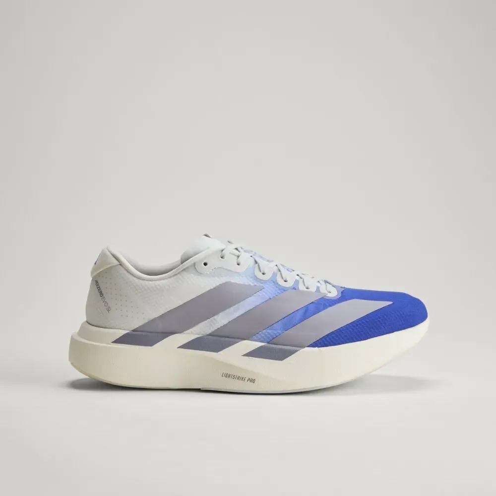 adidas Adizero EVO SL Lucid Blue Slate Crystal White - Droper