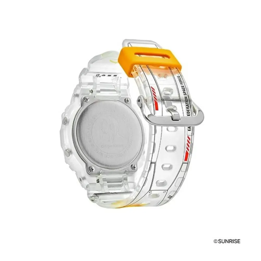 Gundam x Casio Relógio G-Shock White Blue Red DW-5600GM26-7DR foto 2