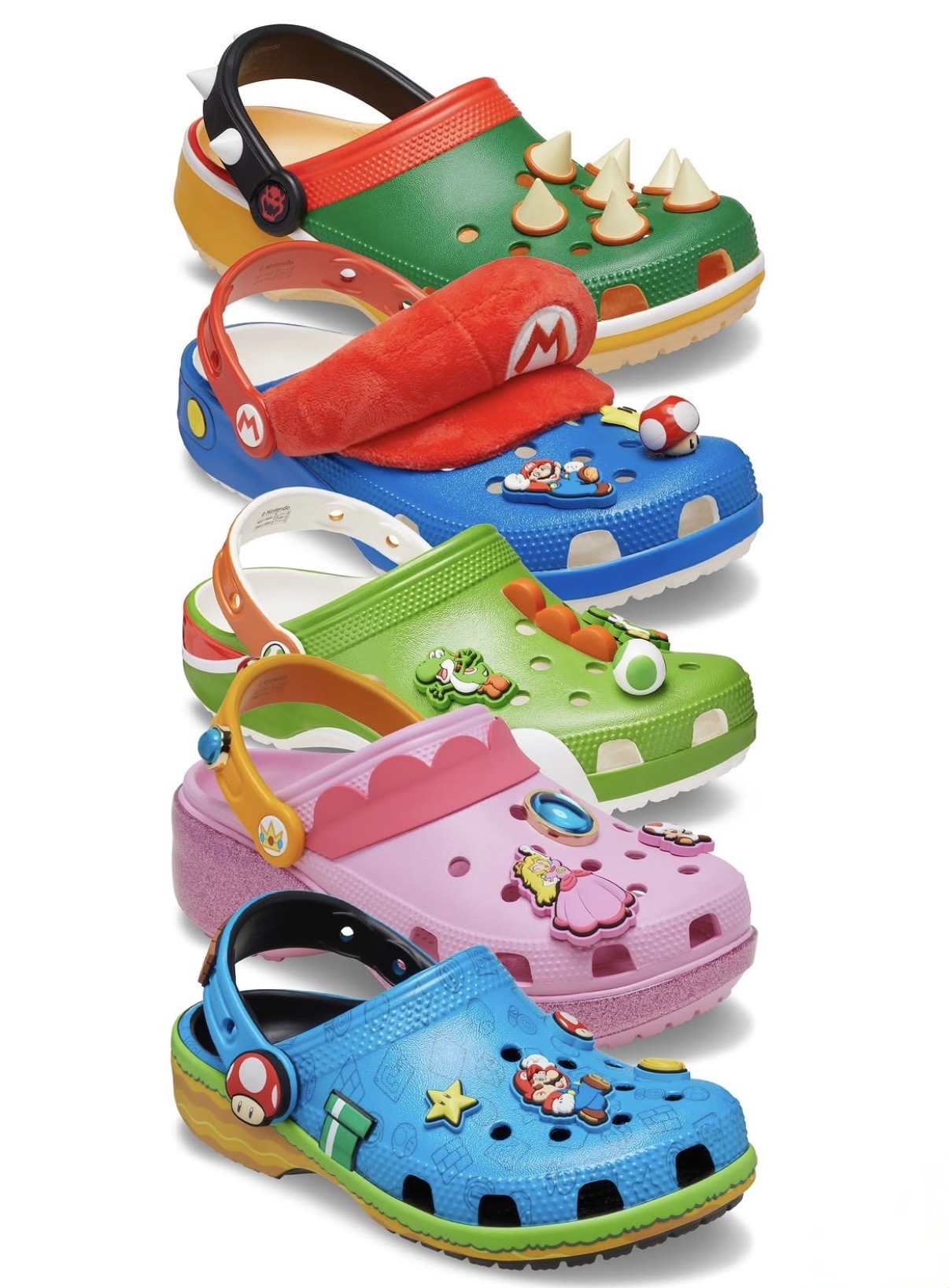 Nintendo e Crocs anunciam nova coleção inspirada no universo de