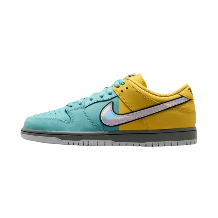 Bluetile x Nike SB Dunk Low Pitch Blue Black - Droper