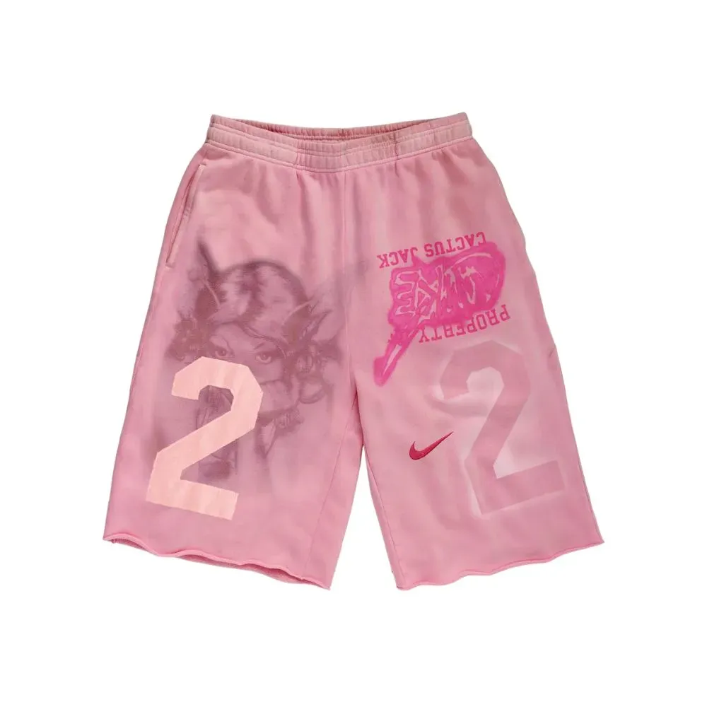 Cactus Jack x Nike Shorts Property Pink - Droper