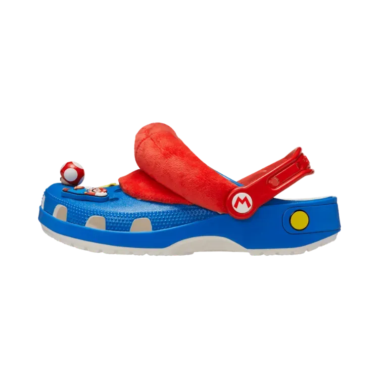 Super Mario x Crocs Classic Clog Mario Blue
