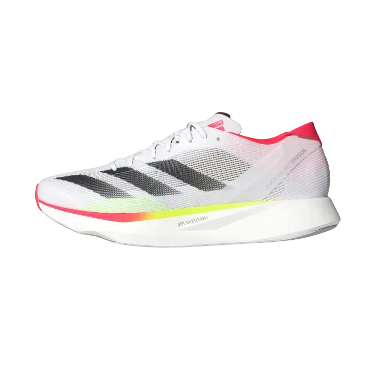 adidas Adizero Takumi Sen 10 Cloud White Core Black Lucid Red