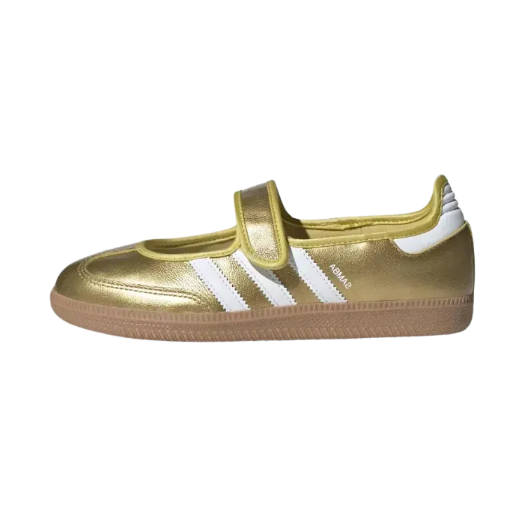 adidas Samba Jane Gold Metallic White
