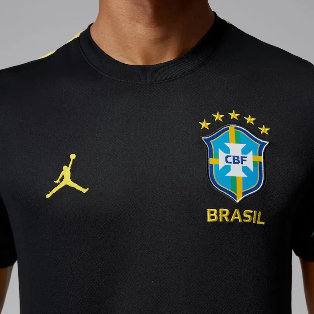 Imagem Camiseta Air Jordan Brasil Dri-FIT Strike Treino 2026 Black