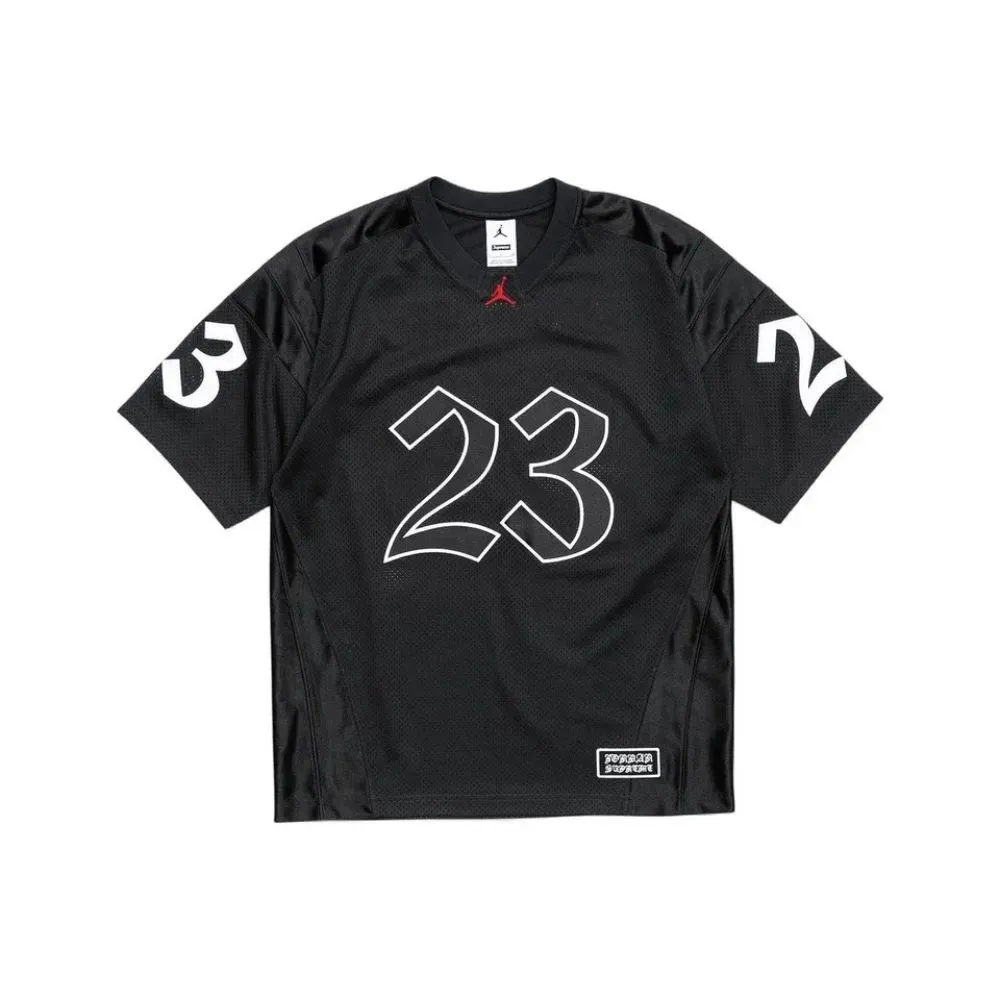Air Jordan x Supreme Camiseta Jersey Black SS26-W15 - Droper