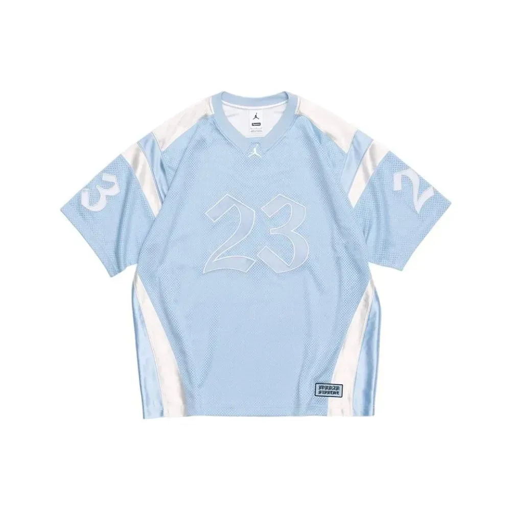 Air Jordan x Supreme Camiseta Jersey Light Blue SS26-W15 - Droper