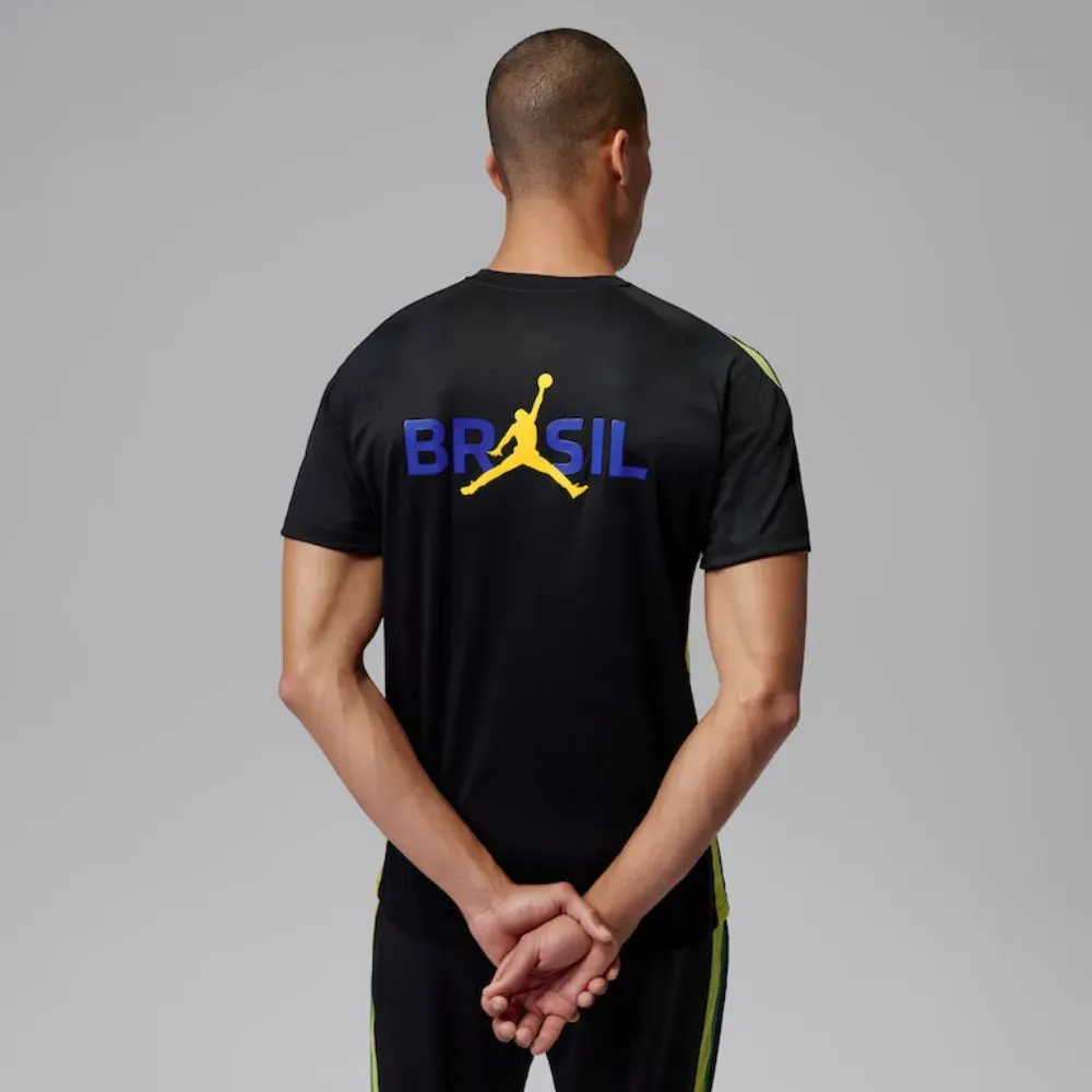 Camiseta Air Jordan Brasil Dri-FIT Strike Treino 2026 Black - Droper