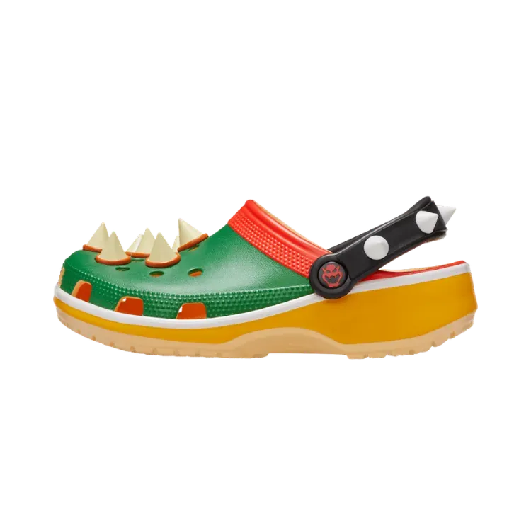 Super Mario x Crocs Classic Clog Bowser Green