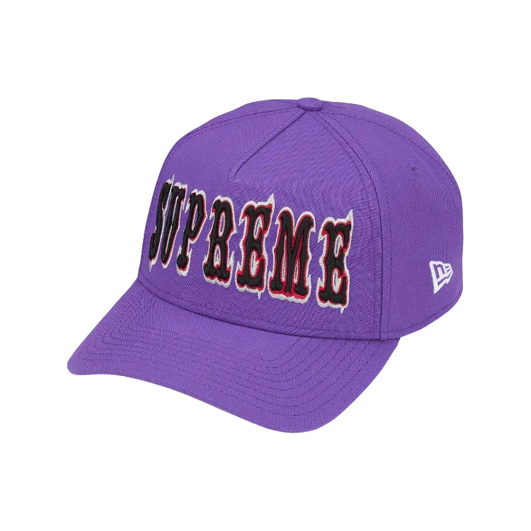 New Era x Supreme Touca Monogram Beanie Brown SS26-W11 - Droper