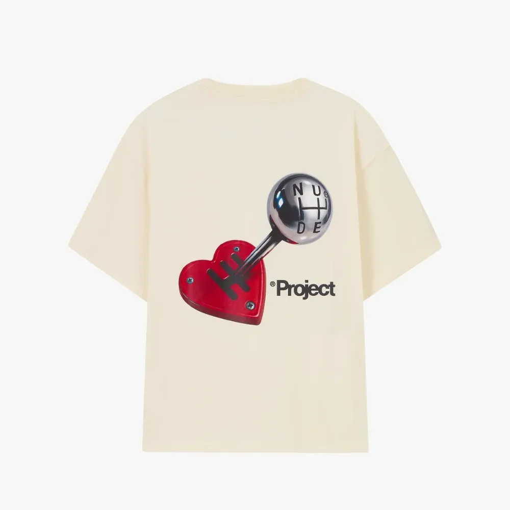 Camiseta Nude Project Upshift Marshmallow foto 1