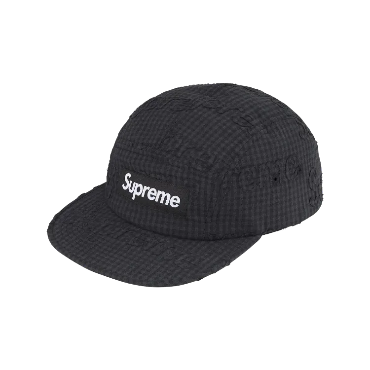 Vanson Leathers x Supreme Boné Spider Man 6-Panel Black SS26-W14