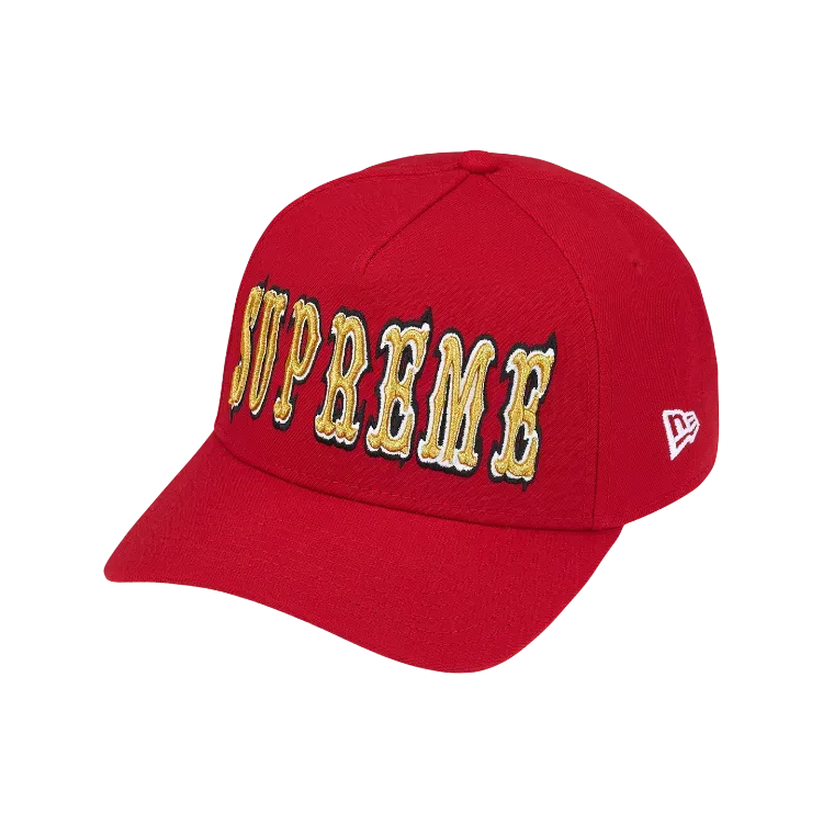 New Era x Boné Supreme Rings Box Logo Black SS26-W14 - Droper