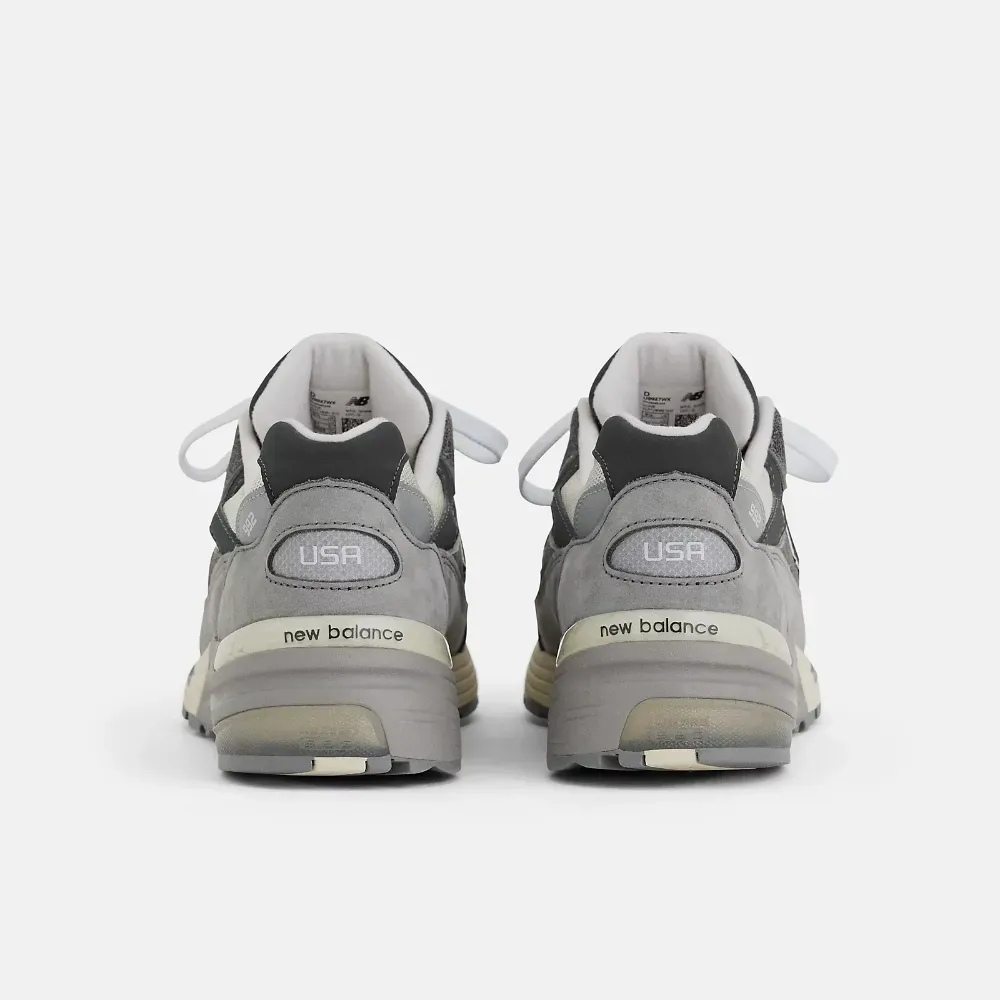 New Balance Made in USA 992 Shadow Grey Turtledove Blacktop - Droper