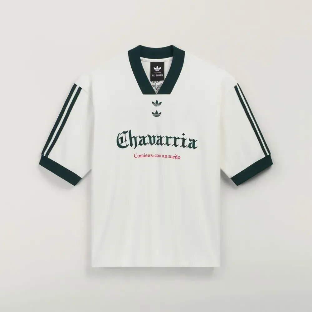 Willy Chavarria x adidas Camiseta Soccer Off White - Droper