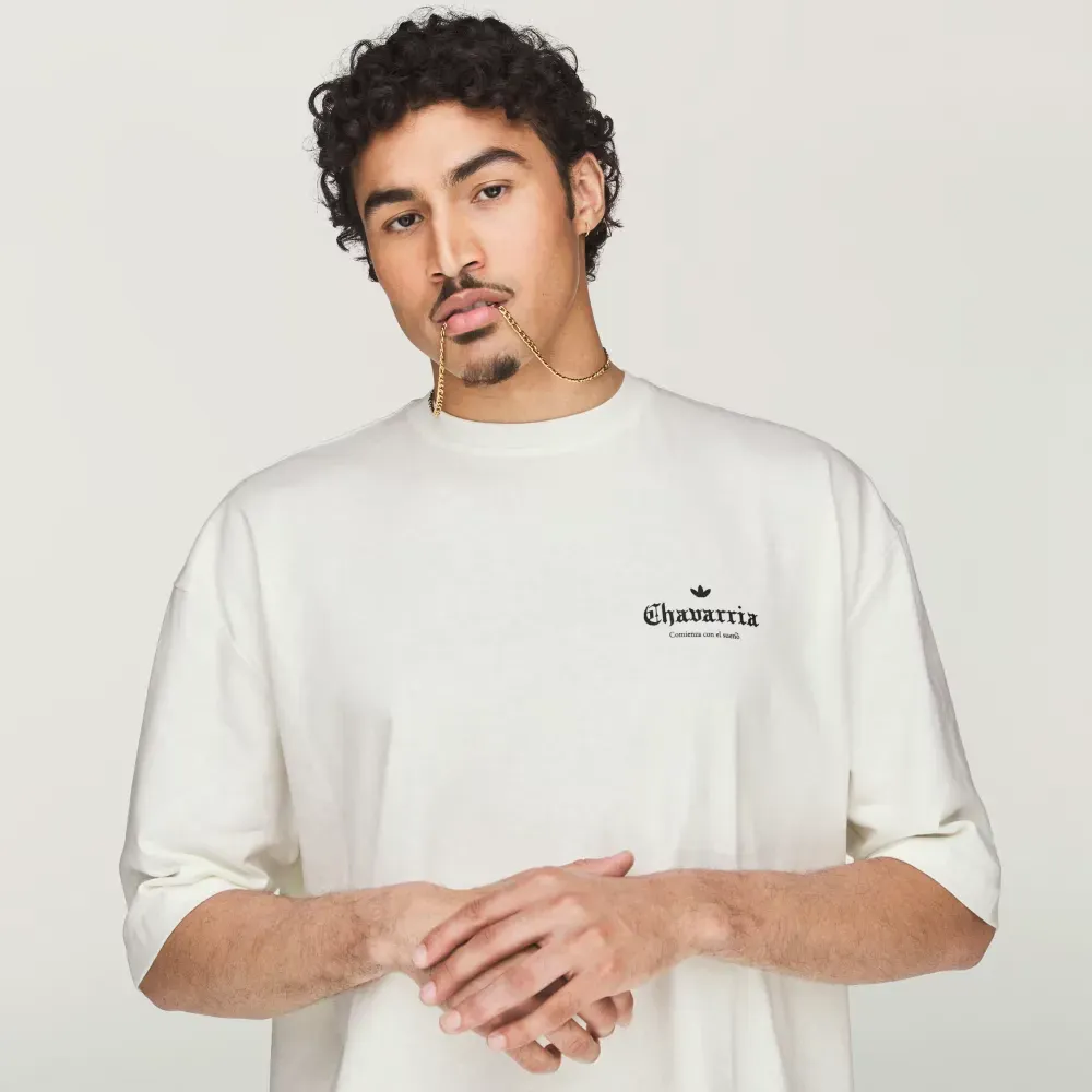Willy Chavarria x adidas Camiseta Graphic Off White - Droper