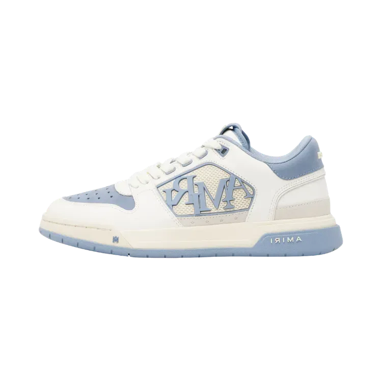 Amiri Classic Low White Blue