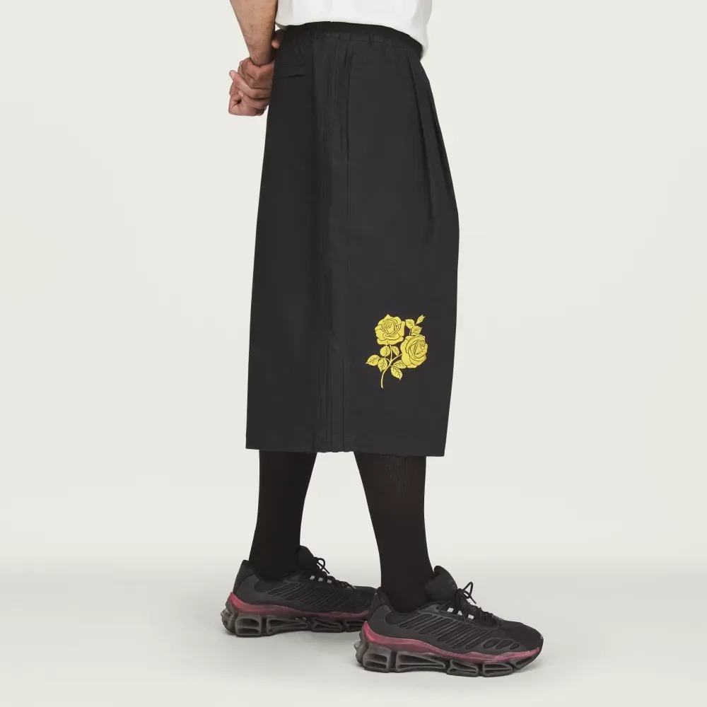 Willy Chavarria x adidas Shorts Long Twill Black - Droper