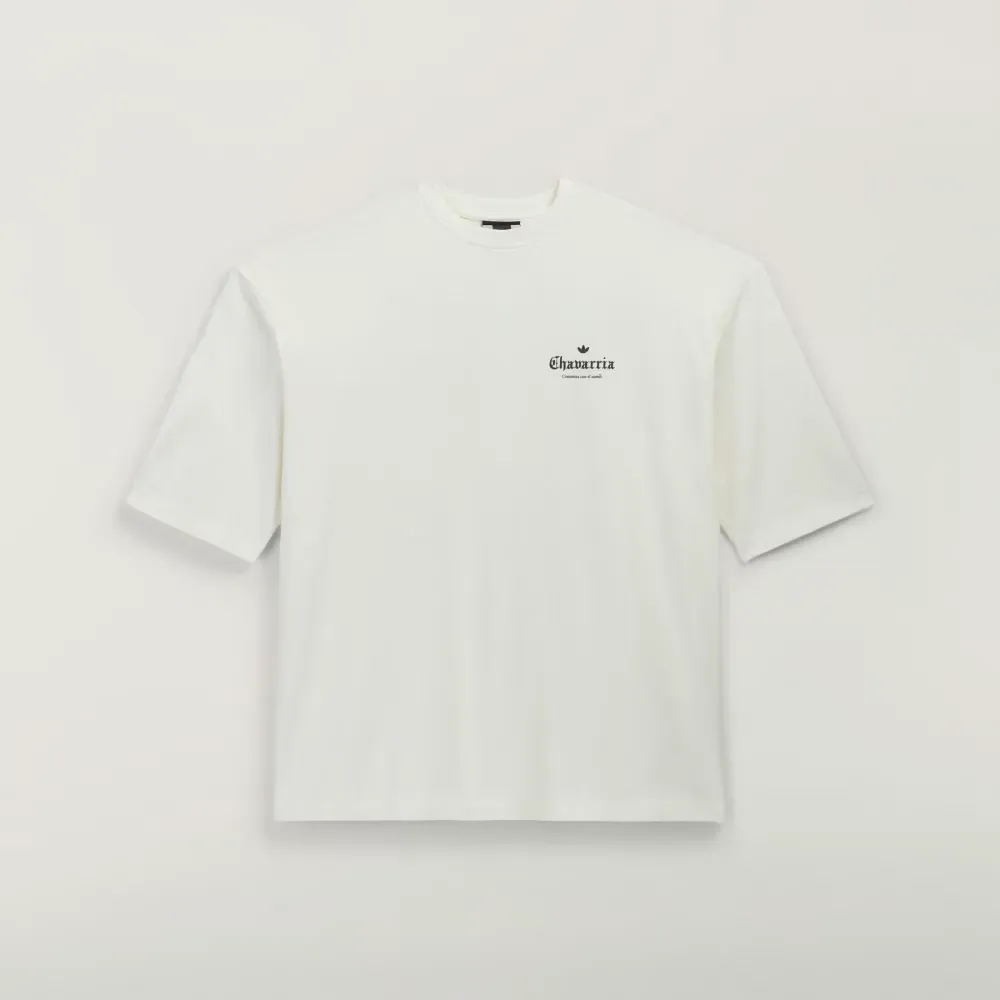 Willy Chavarria x adidas Camiseta Graphic Off White - Droper