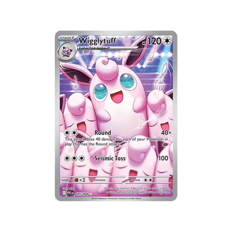 Wigglytuff (91/94) Fogo Fantasmagórico Pokémon TCG