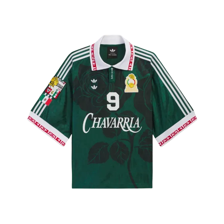 Willy Chavarria x adidas Camisa Soccer Jersey Collegiate Green