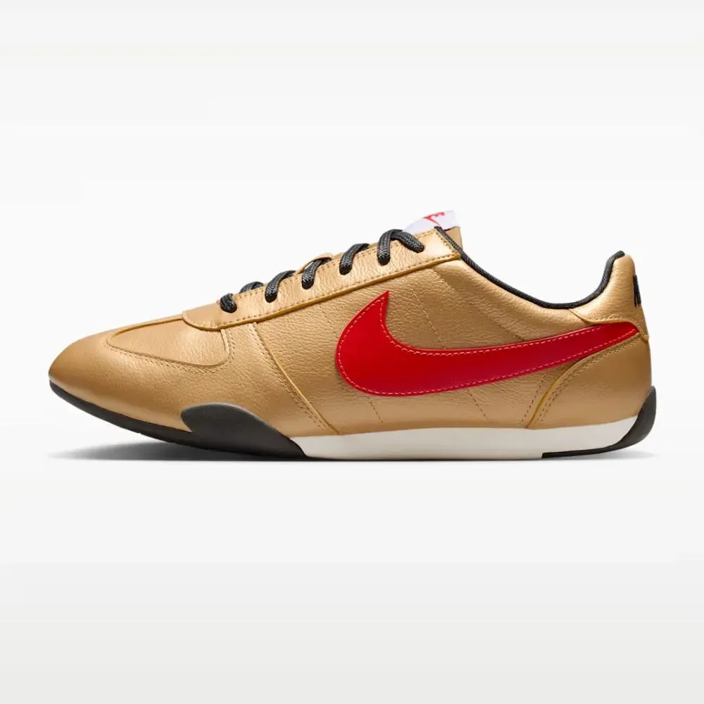 Nike Sprint Sister Metallic Gold Light Crimson Black Midnight Navy Feminino foto 1