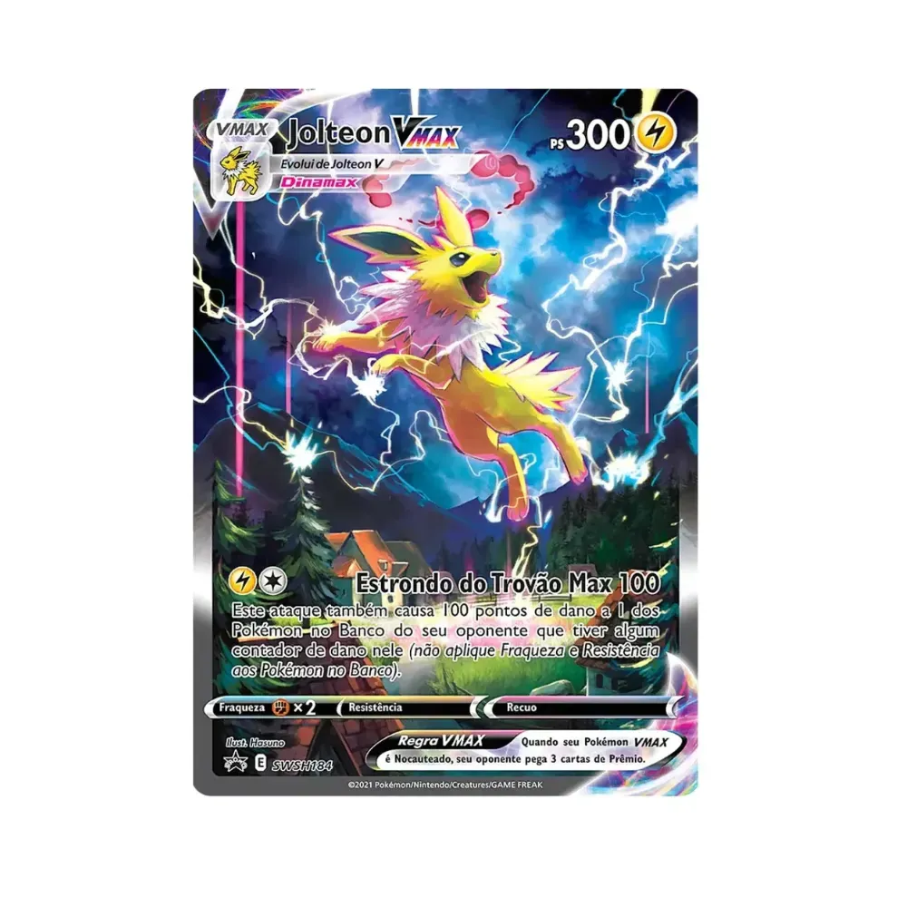 Jolteon VMAX 2022 Pokémon TCG (SWSH184) - Droper