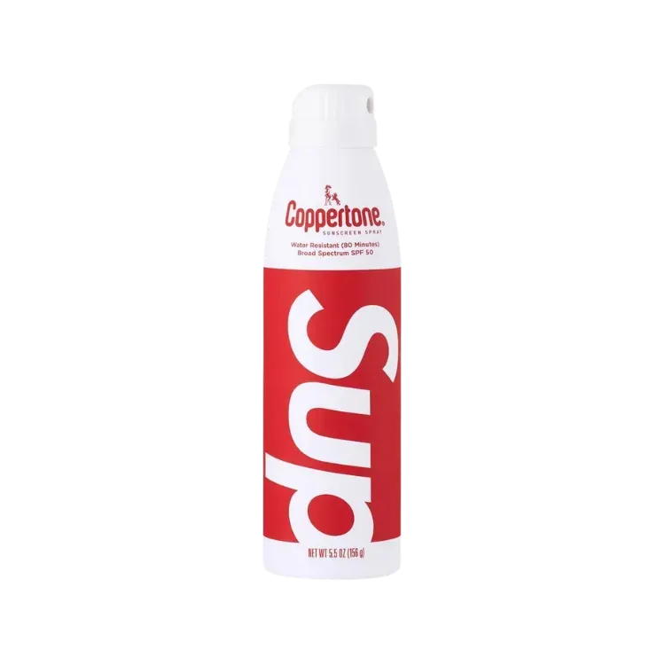 Coppertone x Supreme Protetor Solar Spray White SS26-W16