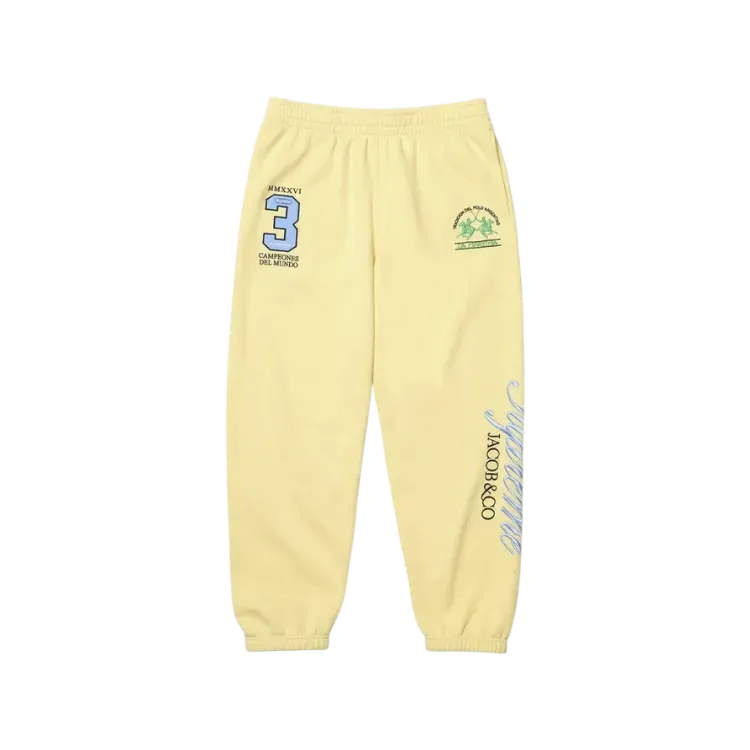 La Martina x Supreme Calça Yellow SS26-W16