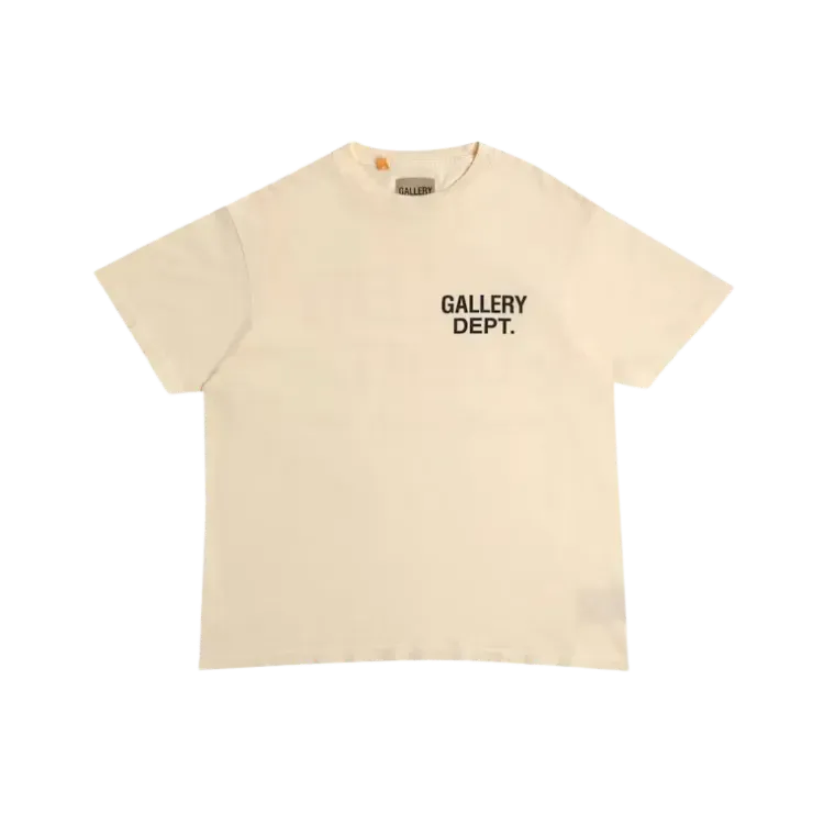 Camiseta Gallery Dept. Souvenir Cream Orange