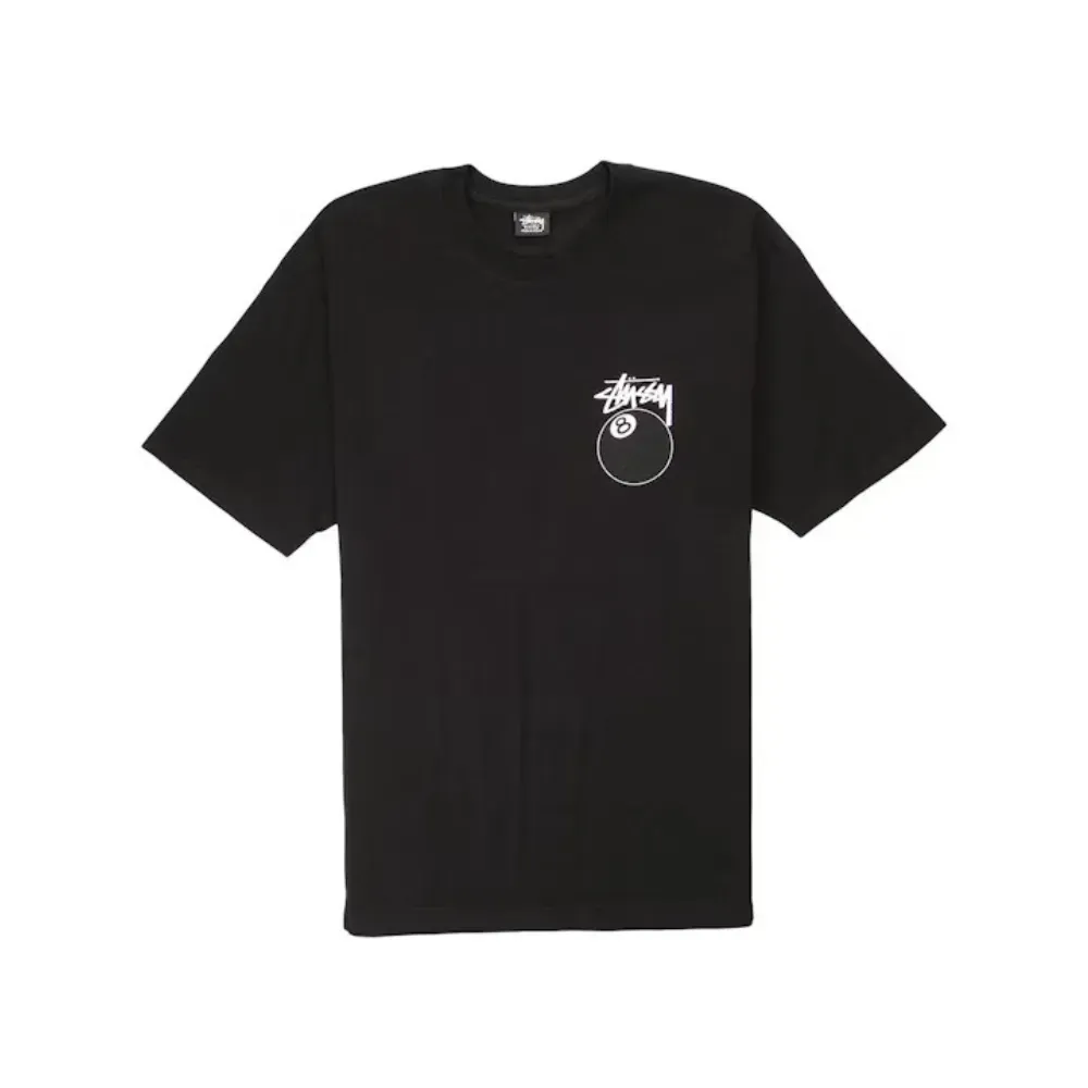 Camiseta Stussy 8 Ball Black - Droper