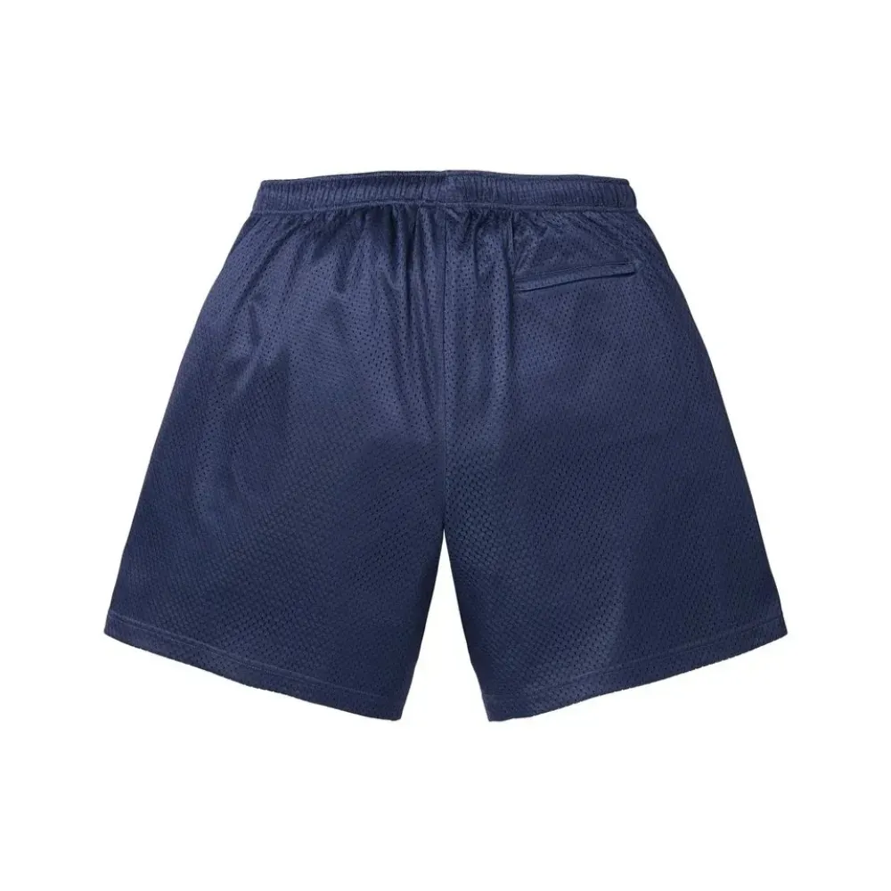 Short Supreme Rhinestone Mesh Navy SS26-W16 - Droper