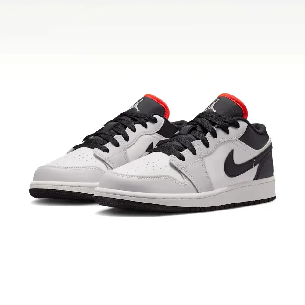 Air Jordan 1 Low GS Black Summit White Infrared - Droper