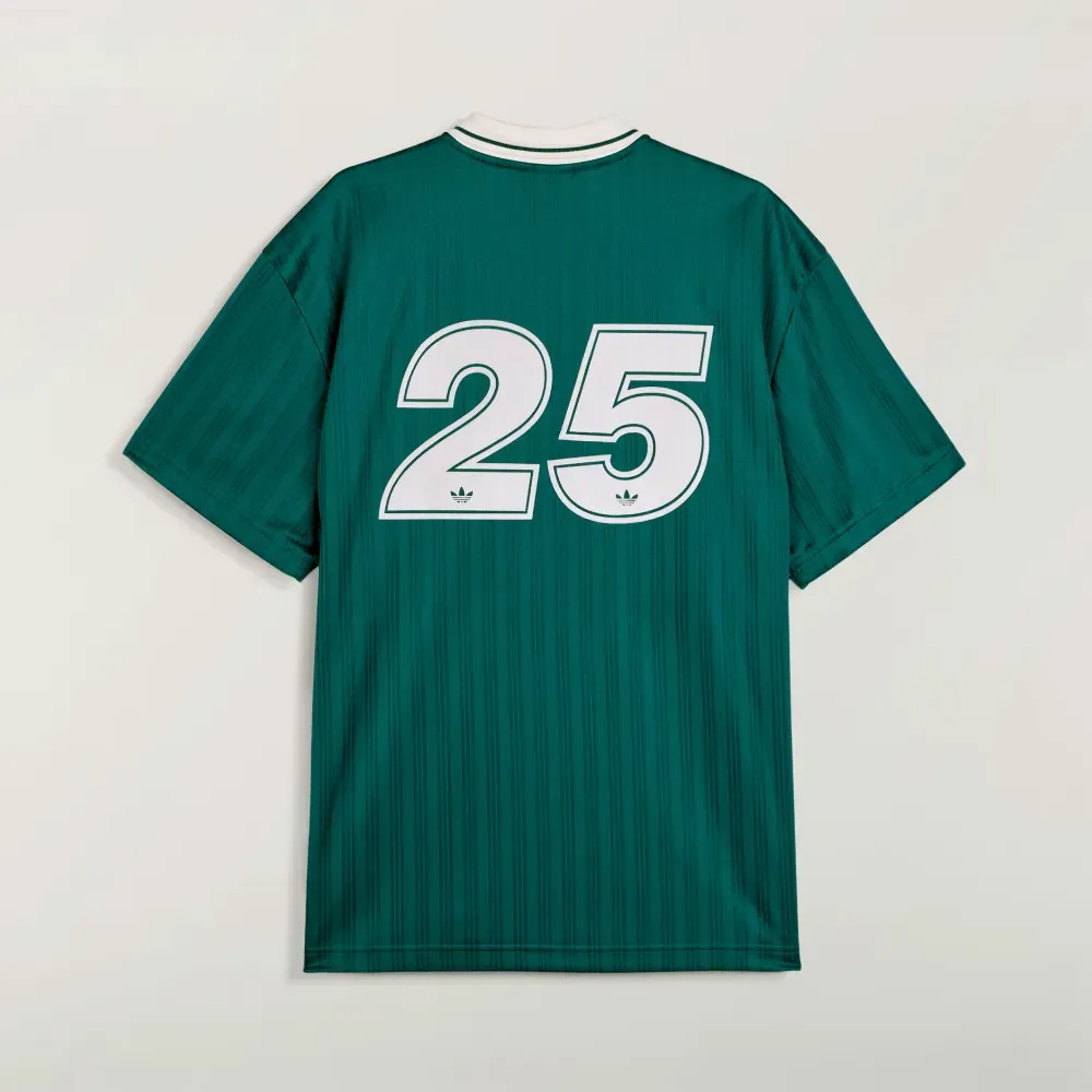 Oasis x adidas Camiseta Jersey Tour Jacquard Collegiate Green - Droper