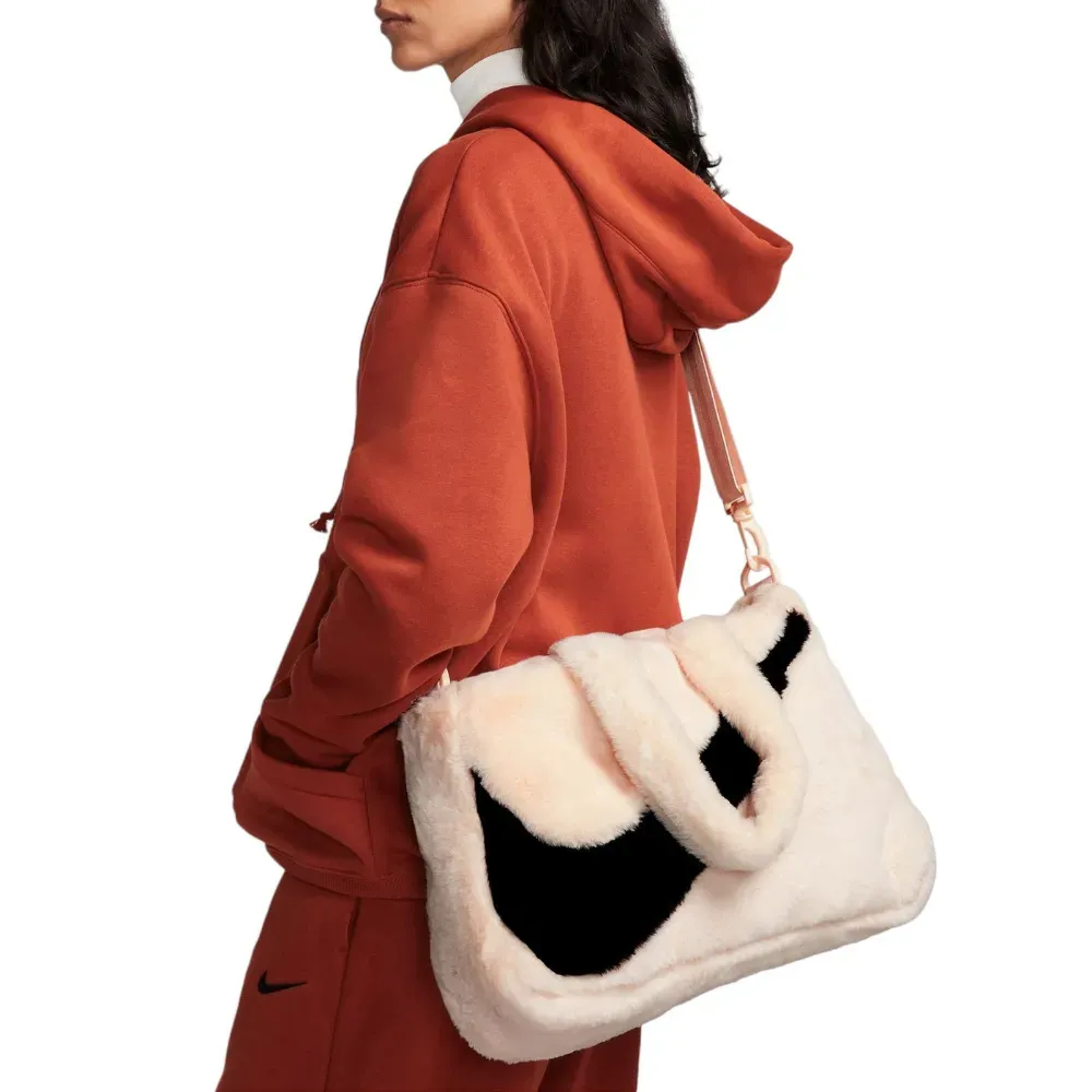 Tote Bag Nike Faux Fur 10L Guava Ice - Droper