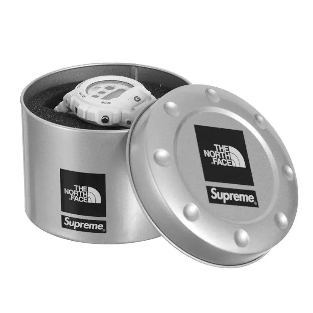 The North Face x Supreme Relógio G-Shock White - Droper