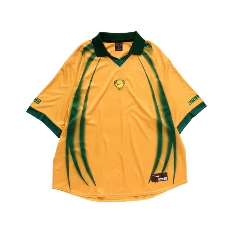 Cactus Jack x Nike Camiseta Brasil Total 90 Retro Jersey Yellow