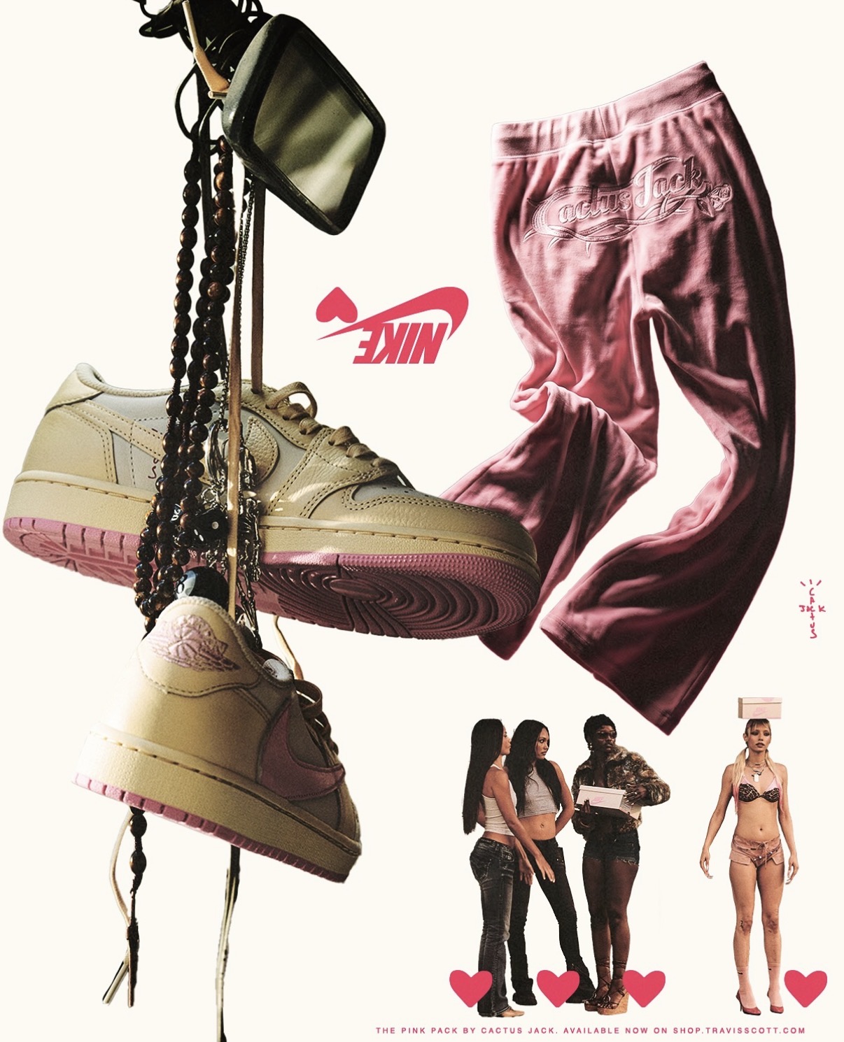 Travis Scott e Jordan Brand confirmam lançamento duplo do Air