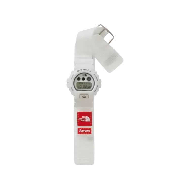 The North Face x Supreme Relógio G-Shock White - Droper