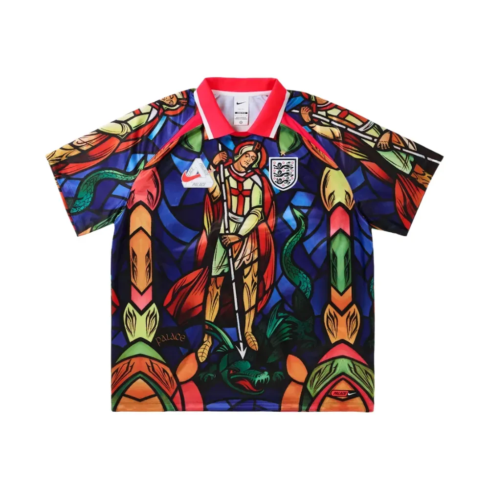 England x Palace x Nike Camiseta Dri-FIT Football Jersey Bright