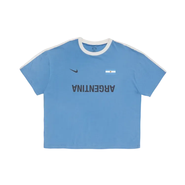 Cactus Jack x Nike Camiseta Argentina Total 90 Blue