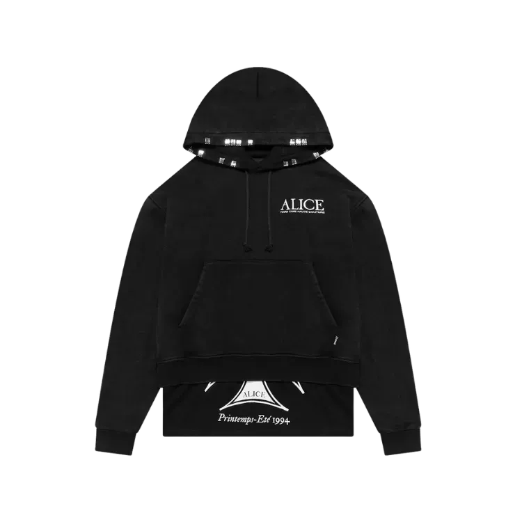 Moletom Alice Hollywood Co-Tour Layered Black