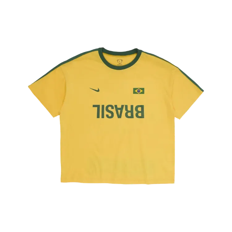 Cactus Jack x Nike Camiseta Brasil Total 90 Yellow