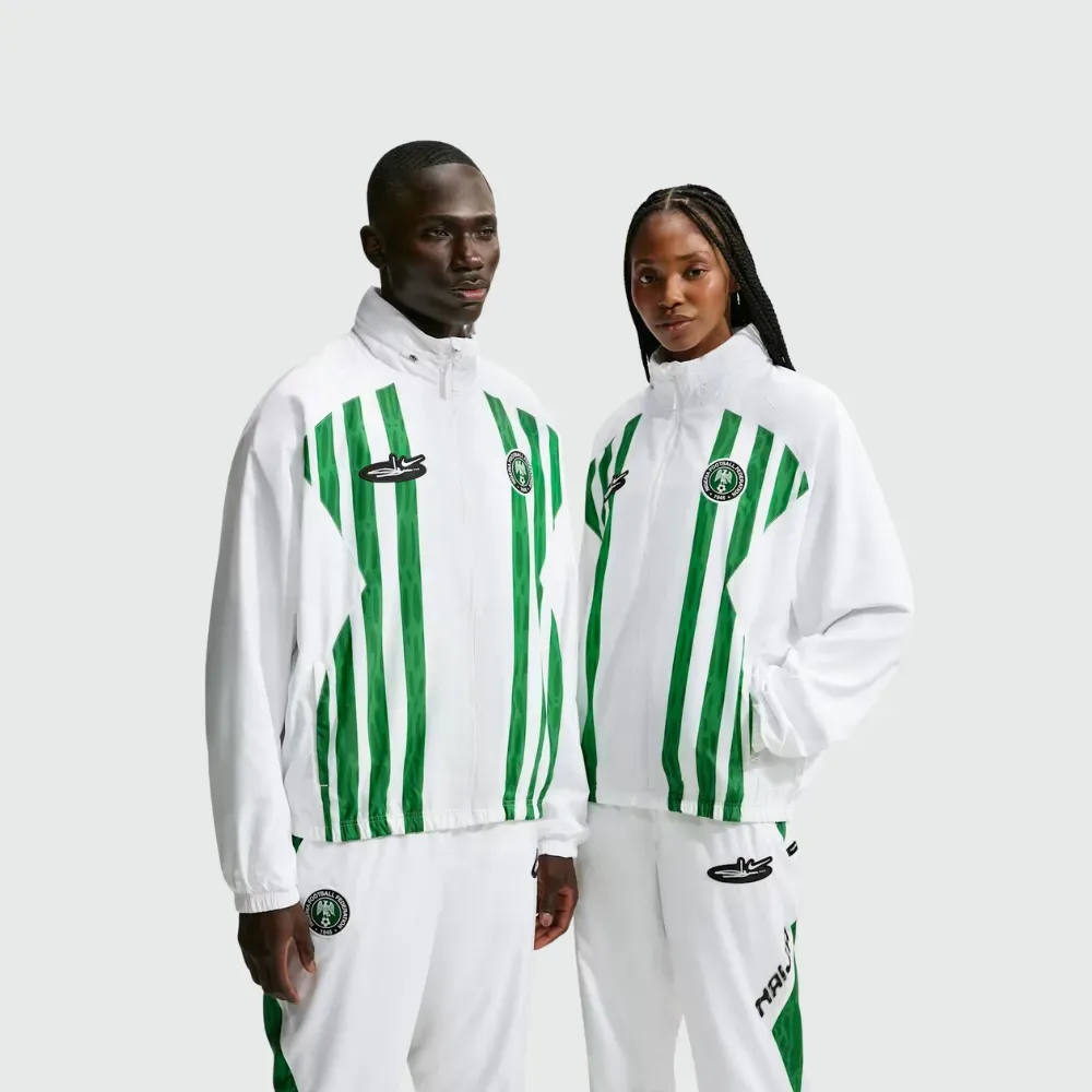 Nigeria x Slawn x Nike Jaqueta Lightweight White - Droper