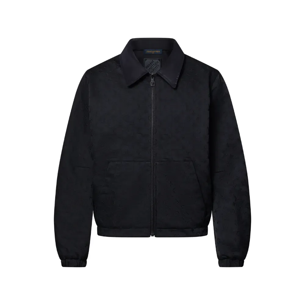Jaqueta Louis Vuitton Monogram Chic Reversible Blouson Black - Droper