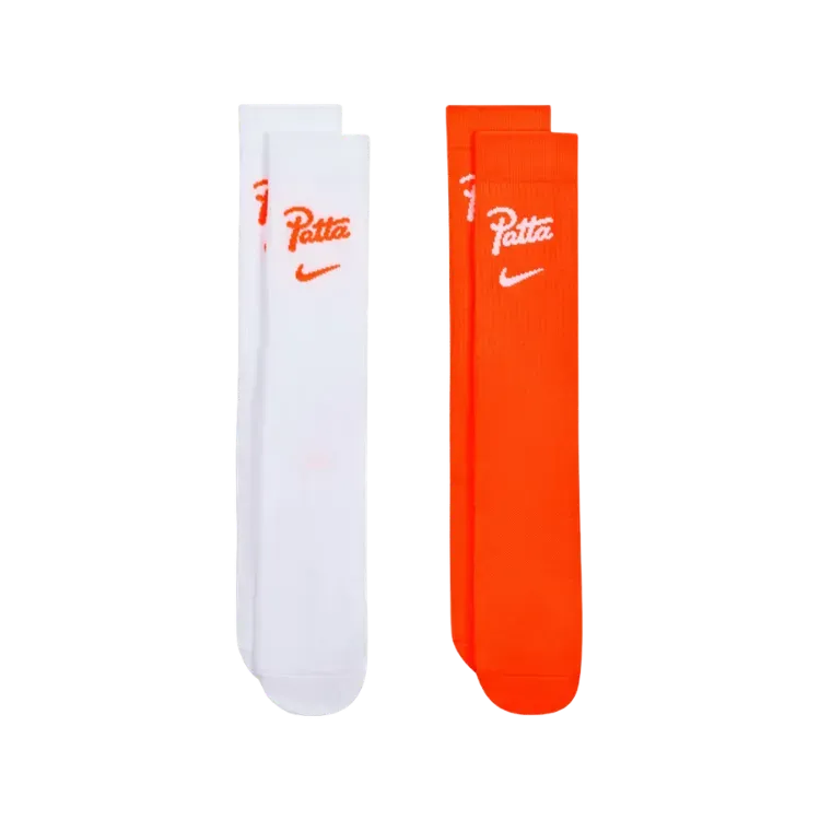 Netherlands x Patta x Nike Meias Everyday Essential White Orange
